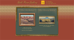 Desktop Screenshot of goldrivergallery.com